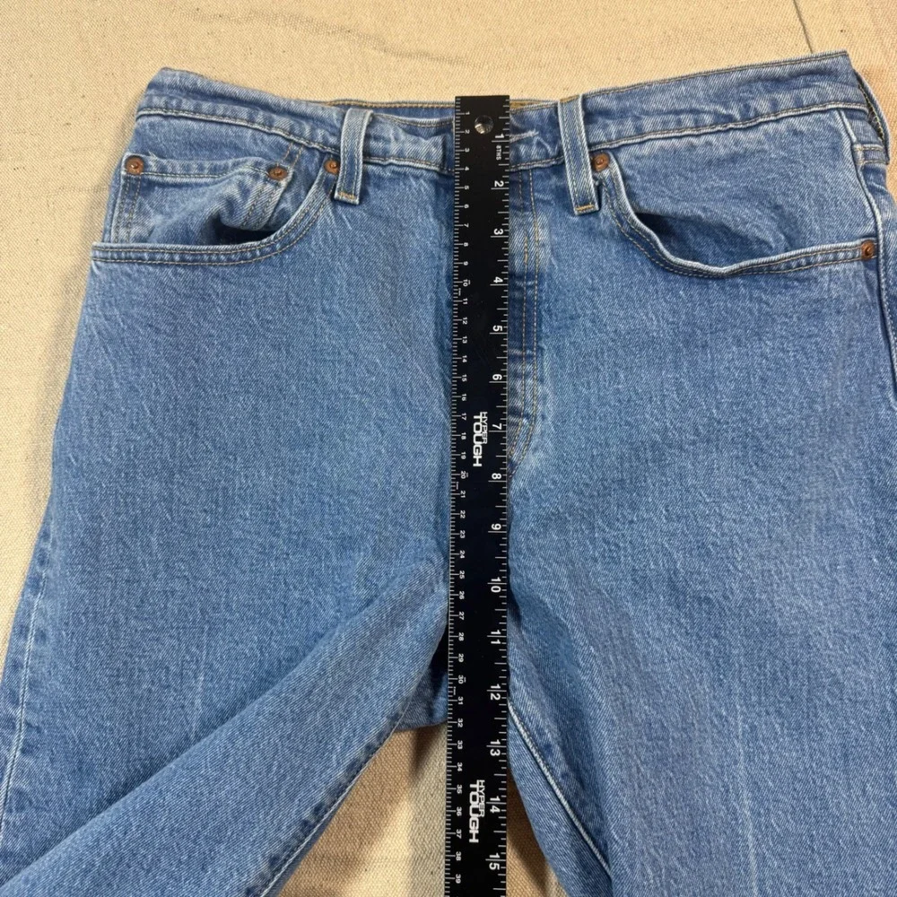 Levi's Premium 501 S Skinny Jeans‎ Men W30 L32 Blue Button Fly Denim